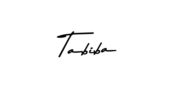 How to make Tabiba name signature. Use Asem Kandis PERSONAL USE style for creating short signs online. This is the latest handwritten sign. Tabiba signature style 9 images and pictures png