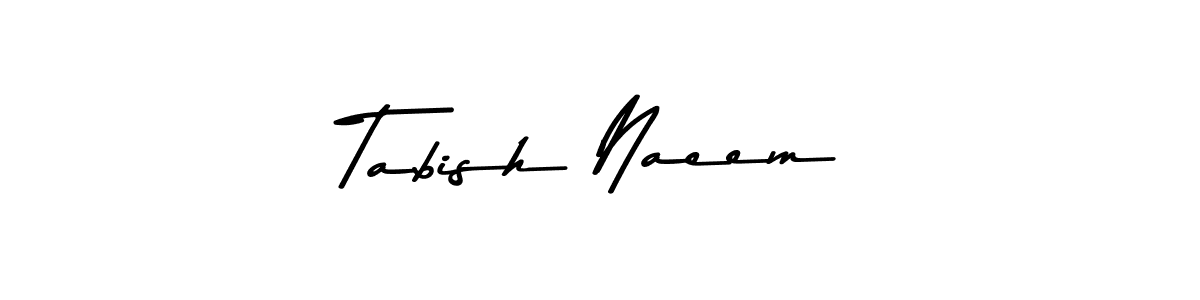 Make a beautiful signature design for name Tabish Naeem. Use this online signature maker to create a handwritten signature for free. Tabish Naeem signature style 9 images and pictures png