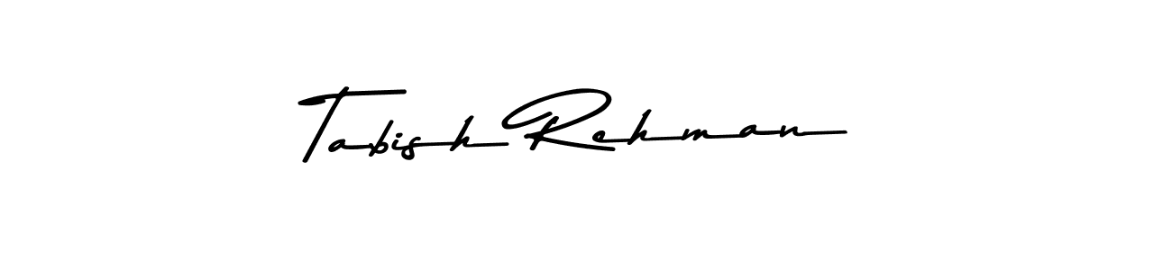 This is the best signature style for the Tabish Rehman name. Also you like these signature font (Asem Kandis PERSONAL USE). Mix name signature. Tabish Rehman signature style 9 images and pictures png