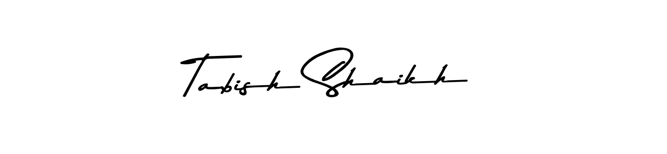 Make a beautiful signature design for name Tabish Shaikh. Use this online signature maker to create a handwritten signature for free. Tabish Shaikh signature style 9 images and pictures png