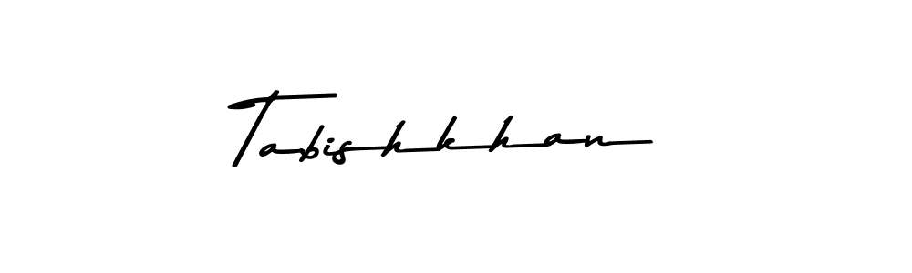 Also we have Tabishkhan name is the best signature style. Create professional handwritten signature collection using Asem Kandis PERSONAL USE autograph style. Tabishkhan signature style 9 images and pictures png