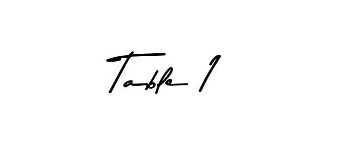 You can use this online signature creator to create a handwritten signature for the name Table 1. This is the best online autograph maker. Table 1 signature style 9 images and pictures png