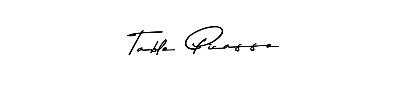 Once you've used our free online signature maker to create your best signature Asem Kandis PERSONAL USE style, it's time to enjoy all of the benefits that Tablo  Picasso name signing documents. Tablo  Picasso signature style 9 images and pictures png