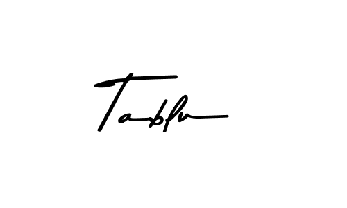 Make a beautiful signature design for name Tablu. With this signature (Asem Kandis PERSONAL USE) style, you can create a handwritten signature for free. Tablu signature style 9 images and pictures png