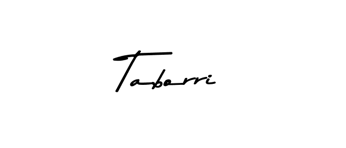 Also we have Taborri name is the best signature style. Create professional handwritten signature collection using Asem Kandis PERSONAL USE autograph style. Taborri signature style 9 images and pictures png