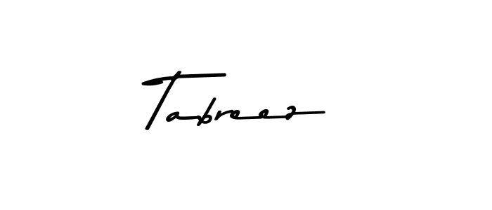 if you are searching for the best signature style for your name Tabreez. so please give up your signature search. here we have designed multiple signature styles  using Asem Kandis PERSONAL USE. Tabreez signature style 9 images and pictures png