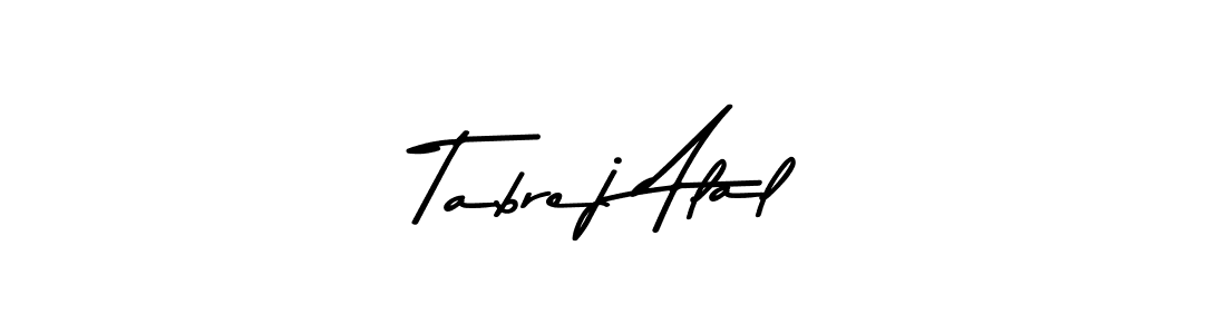 You can use this online signature creator to create a handwritten signature for the name Tabrej Alal. This is the best online autograph maker. Tabrej Alal signature style 9 images and pictures png
