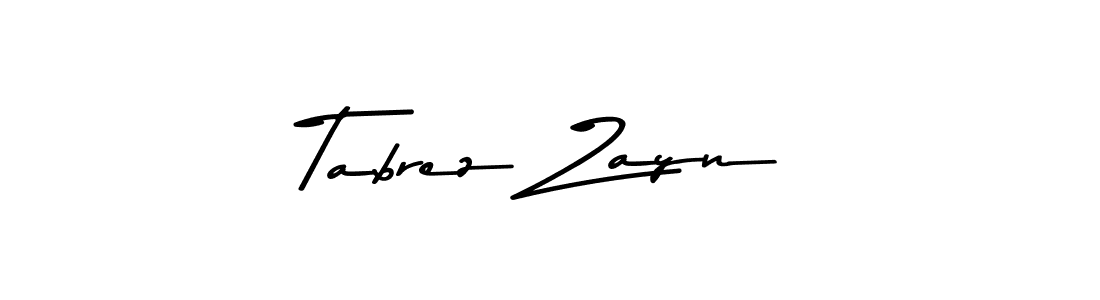 This is the best signature style for the Tabrez Zayn name. Also you like these signature font (Asem Kandis PERSONAL USE). Mix name signature. Tabrez Zayn signature style 9 images and pictures png