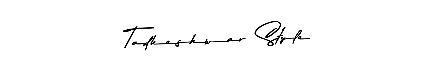 Also we have Tadkeshwar  Style name is the best signature style. Create professional handwritten signature collection using Asem Kandis PERSONAL USE autograph style. Tadkeshwar  Style signature style 9 images and pictures png