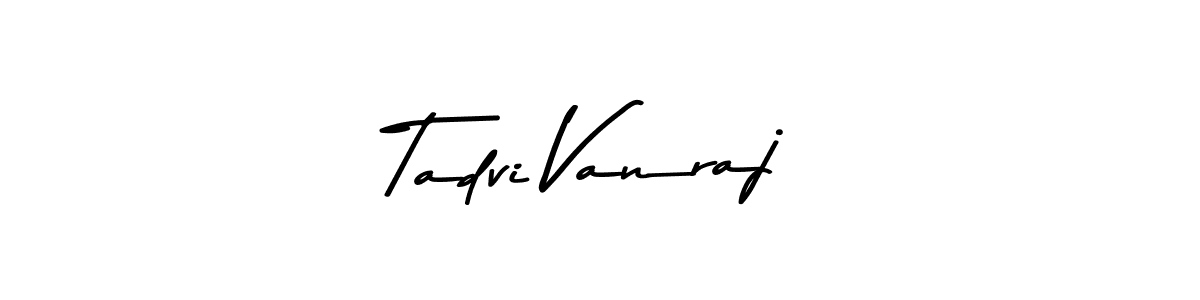 Design your own signature with our free online signature maker. With this signature software, you can create a handwritten (Asem Kandis PERSONAL USE) signature for name Tadvi Vanraj. Tadvi Vanraj signature style 9 images and pictures png