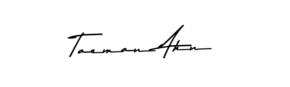 Similarly Asem Kandis PERSONAL USE is the best handwritten signature design. Signature creator online .You can use it as an online autograph creator for name Taeman Ahn. Taeman Ahn signature style 9 images and pictures png