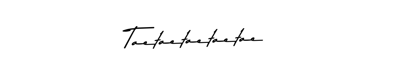 How to make Taetaetaetaetae name signature. Use Asem Kandis PERSONAL USE style for creating short signs online. This is the latest handwritten sign. Taetaetaetaetae signature style 9 images and pictures png