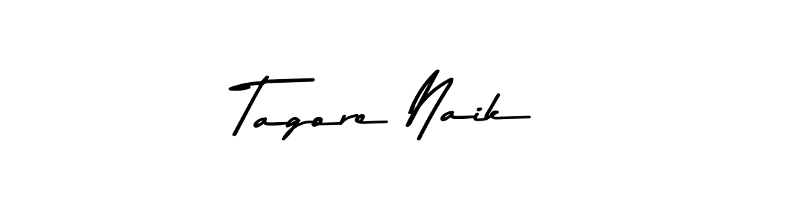 Design your own signature with our free online signature maker. With this signature software, you can create a handwritten (Asem Kandis PERSONAL USE) signature for name Tagore Naik. Tagore Naik signature style 9 images and pictures png