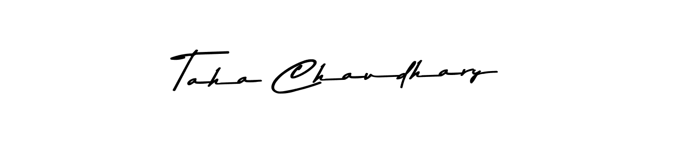 The best way (Asem Kandis PERSONAL USE) to make a short signature is to pick only two or three words in your name. The name Taha Chaudhary include a total of six letters. For converting this name. Taha Chaudhary signature style 9 images and pictures png