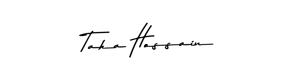 Similarly Asem Kandis PERSONAL USE is the best handwritten signature design. Signature creator online .You can use it as an online autograph creator for name Taha Hossain. Taha Hossain signature style 9 images and pictures png