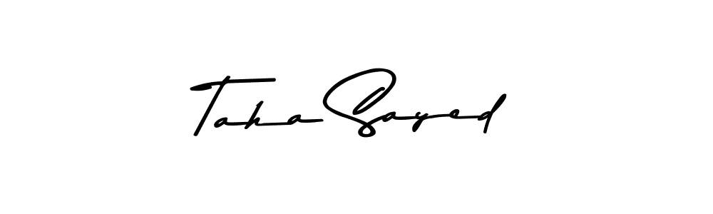 It looks lik you need a new signature style for name Taha Sayed. Design unique handwritten (Asem Kandis PERSONAL USE) signature with our free signature maker in just a few clicks. Taha Sayed signature style 9 images and pictures png