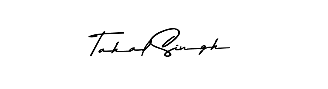 Make a beautiful signature design for name Tahal Singh. Use this online signature maker to create a handwritten signature for free. Tahal Singh signature style 9 images and pictures png