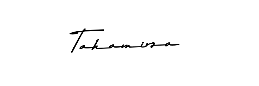 Use a signature maker to create a handwritten signature online. With this signature software, you can design (Asem Kandis PERSONAL USE) your own signature for name Tahamirza. Tahamirza signature style 9 images and pictures png