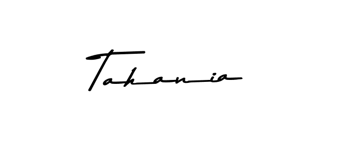 You should practise on your own different ways (Asem Kandis PERSONAL USE) to write your name (Tahania) in signature. don't let someone else do it for you. Tahania signature style 9 images and pictures png