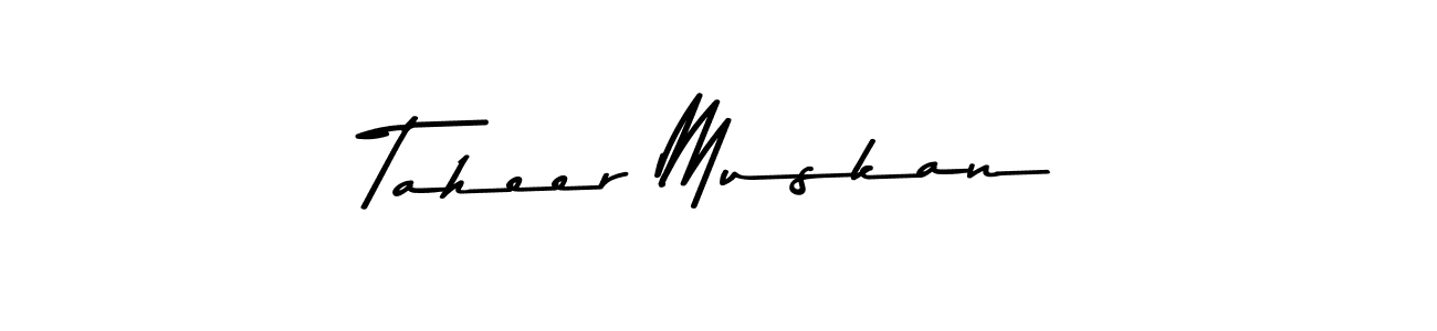 Make a beautiful signature design for name Taheer Muskan. Use this online signature maker to create a handwritten signature for free. Taheer Muskan signature style 9 images and pictures png