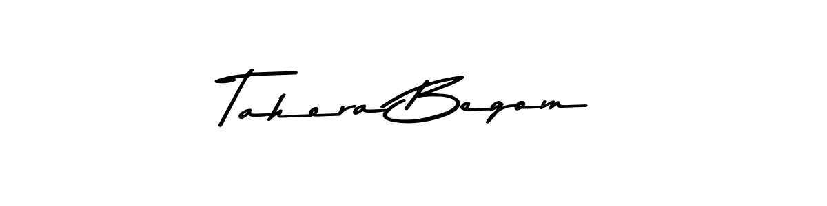 Make a beautiful signature design for name Tahera Begom. Use this online signature maker to create a handwritten signature for free. Tahera Begom signature style 9 images and pictures png