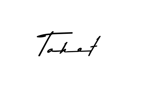 This is the best signature style for the Tahet name. Also you like these signature font (Asem Kandis PERSONAL USE). Mix name signature. Tahet signature style 9 images and pictures png