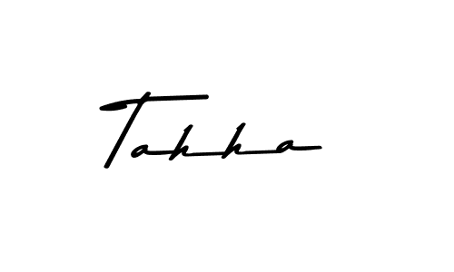 if you are searching for the best signature style for your name Tahha. so please give up your signature search. here we have designed multiple signature styles  using Asem Kandis PERSONAL USE. Tahha signature style 9 images and pictures png