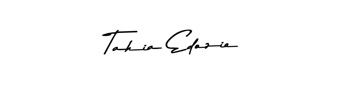 Similarly Asem Kandis PERSONAL USE is the best handwritten signature design. Signature creator online .You can use it as an online autograph creator for name Tahia Edozie. Tahia Edozie signature style 9 images and pictures png