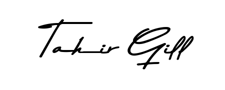 Here are the top professional signature styles for the name Tahir Gill. These are the best autograph styles you can use for your name. Tahir Gill signature style 9 images and pictures png