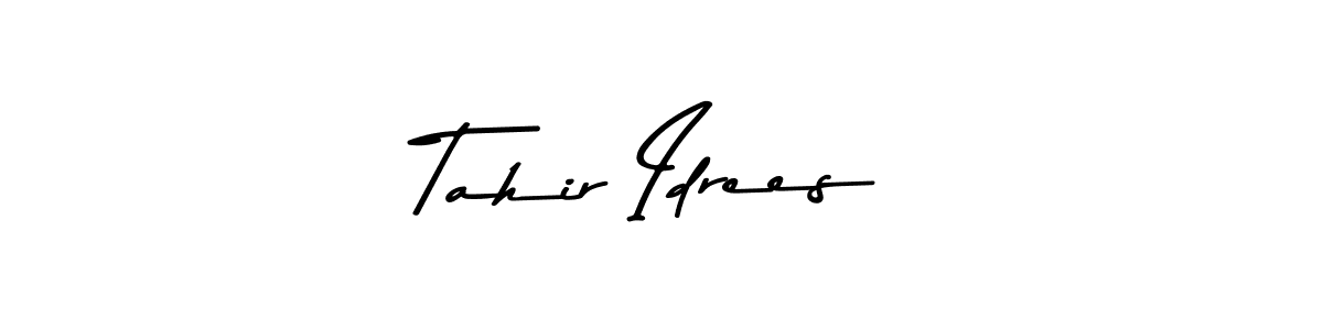 You should practise on your own different ways (Asem Kandis PERSONAL USE) to write your name (Tahir Idrees) in signature. don't let someone else do it for you. Tahir Idrees signature style 9 images and pictures png