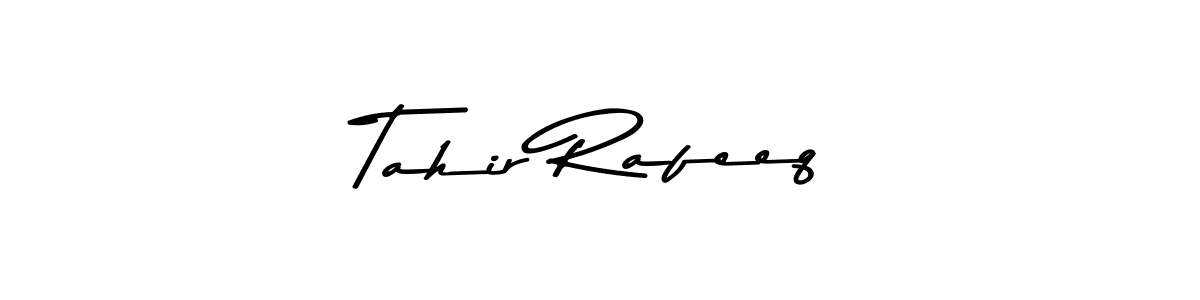 Here are the top 10 professional signature styles for the name Tahir Rafeeq. These are the best autograph styles you can use for your name. Tahir Rafeeq signature style 9 images and pictures png