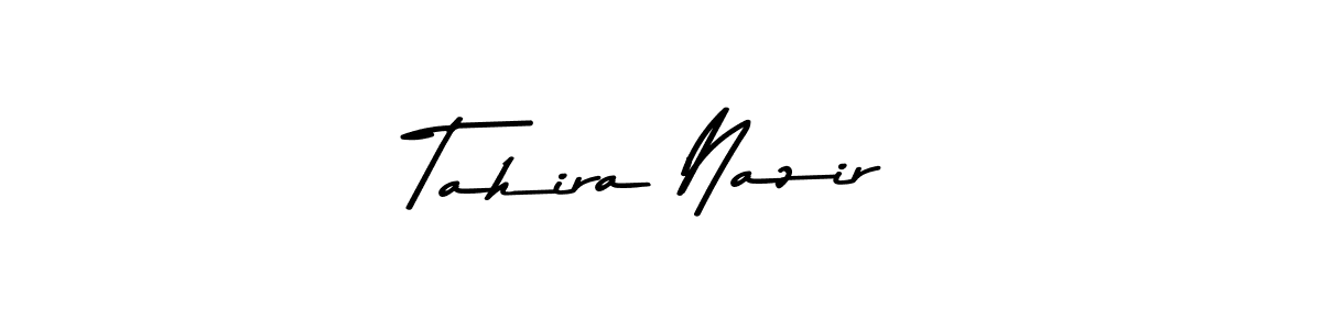 It looks lik you need a new signature style for name Tahira Nazir. Design unique handwritten (Asem Kandis PERSONAL USE) signature with our free signature maker in just a few clicks. Tahira Nazir signature style 9 images and pictures png