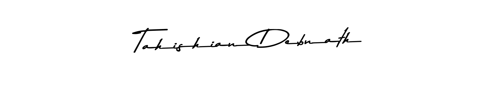 Also we have Tahishian Debnath name is the best signature style. Create professional handwritten signature collection using Asem Kandis PERSONAL USE autograph style. Tahishian Debnath signature style 9 images and pictures png