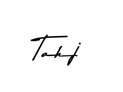 How to make Tahj signature? Asem Kandis PERSONAL USE is a professional autograph style. Create handwritten signature for Tahj name. Tahj signature style 9 images and pictures png