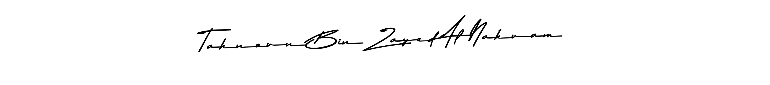 Design your own signature with our free online signature maker. With this signature software, you can create a handwritten (Asem Kandis PERSONAL USE) signature for name Tahnoun Bin Zayed Al Nahuam. Tahnoun Bin Zayed Al Nahuam signature style 9 images and pictures png