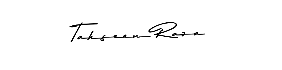 Create a beautiful signature design for name Tahseen Raza. With this signature (Asem Kandis PERSONAL USE) fonts, you can make a handwritten signature for free. Tahseen Raza signature style 9 images and pictures png