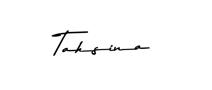 Use a signature maker to create a handwritten signature online. With this signature software, you can design (Asem Kandis PERSONAL USE) your own signature for name Tahsina. Tahsina signature style 9 images and pictures png