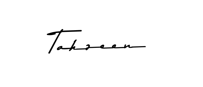 Design your own signature with our free online signature maker. With this signature software, you can create a handwritten (Asem Kandis PERSONAL USE) signature for name Tahzeen. Tahzeen signature style 9 images and pictures png