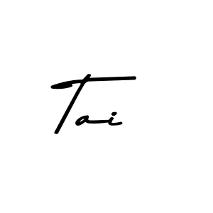 You should practise on your own different ways (Asem Kandis PERSONAL USE) to write your name (Tai) in signature. don't let someone else do it for you. Tai signature style 9 images and pictures png