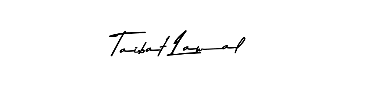 You should practise on your own different ways (Asem Kandis PERSONAL USE) to write your name (Taibat Lawal) in signature. don't let someone else do it for you. Taibat Lawal signature style 9 images and pictures png