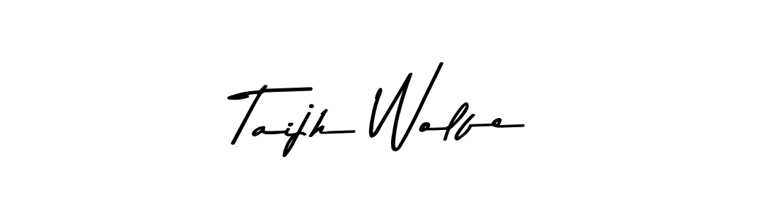 Also we have Taijh Wolfe name is the best signature style. Create professional handwritten signature collection using Asem Kandis PERSONAL USE autograph style. Taijh Wolfe signature style 9 images and pictures png