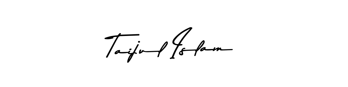 Make a beautiful signature design for name Taijul Islam. With this signature (Asem Kandis PERSONAL USE) style, you can create a handwritten signature for free. Taijul Islam signature style 9 images and pictures png