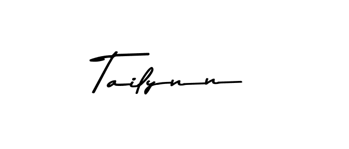 Create a beautiful signature design for name Tailynn. With this signature (Asem Kandis PERSONAL USE) fonts, you can make a handwritten signature for free. Tailynn signature style 9 images and pictures png