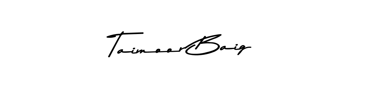 Taimoor Baig stylish signature style. Best Handwritten Sign (Asem Kandis PERSONAL USE) for my name. Handwritten Signature Collection Ideas for my name Taimoor Baig. Taimoor Baig signature style 9 images and pictures png