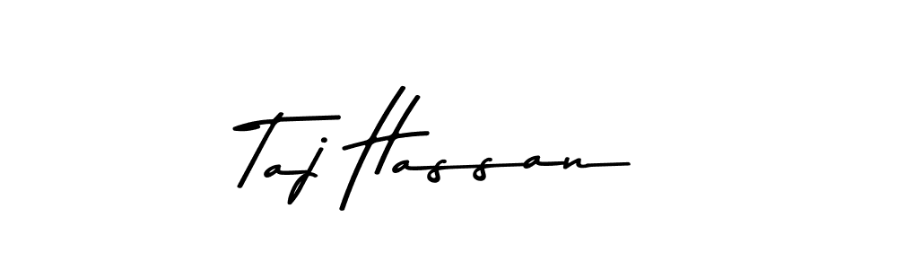 Taj Hassan stylish signature style. Best Handwritten Sign (Asem Kandis PERSONAL USE) for my name. Handwritten Signature Collection Ideas for my name Taj Hassan. Taj Hassan signature style 9 images and pictures png