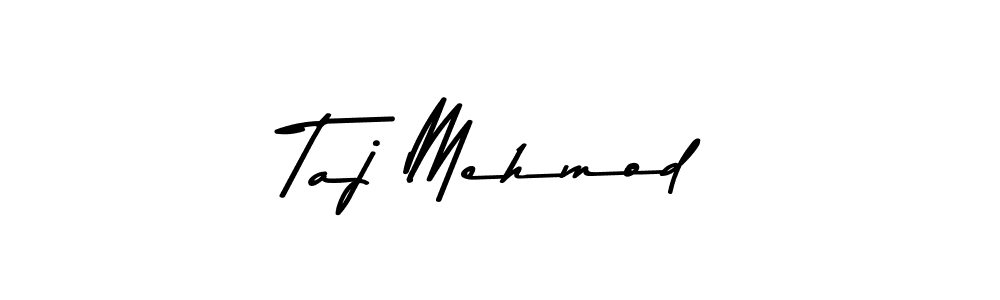 How to make Taj Mehmod signature? Asem Kandis PERSONAL USE is a professional autograph style. Create handwritten signature for Taj Mehmod name. Taj Mehmod signature style 9 images and pictures png