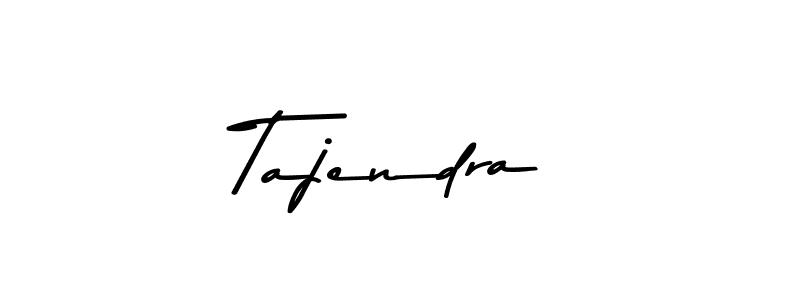 Make a beautiful signature design for name Tajendra. With this signature (Asem Kandis PERSONAL USE) style, you can create a handwritten signature for free. Tajendra signature style 9 images and pictures png