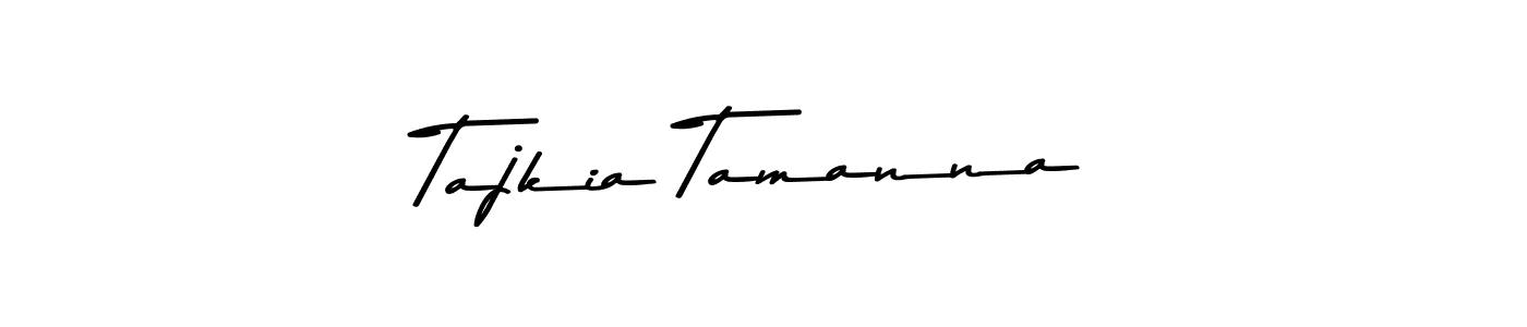 How to make Tajkia Tamanna signature? Asem Kandis PERSONAL USE is a professional autograph style. Create handwritten signature for Tajkia Tamanna name. Tajkia Tamanna signature style 9 images and pictures png