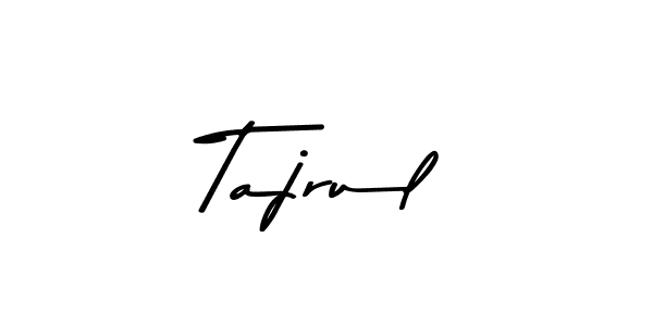 How to make Tajrul name signature. Use Asem Kandis PERSONAL USE style for creating short signs online. This is the latest handwritten sign. Tajrul signature style 9 images and pictures png