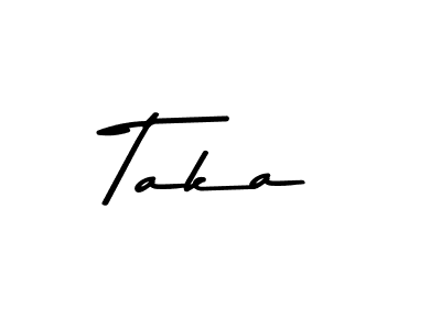 How to make Taka signature? Asem Kandis PERSONAL USE is a professional autograph style. Create handwritten signature for Taka name. Taka signature style 9 images and pictures png